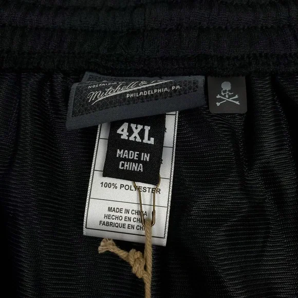 Mastermind World Mitchell & Ness 4XL XXXXL Jersey Shorts‎ 2023 Collab Black NWT